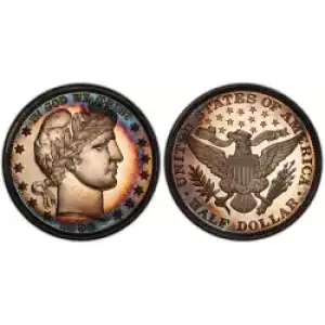 Half Dollars---Barber 1892-1915 -Silver- 0.5 Dollar (3)