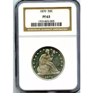 Half Dollars---Liberty Seated 1839-1891 -Silver- 0.5 Dollar (3)