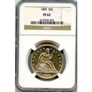 Half Dollars---Liberty Seated 1839-1891 -Silver- 0.5 Dollar (3)