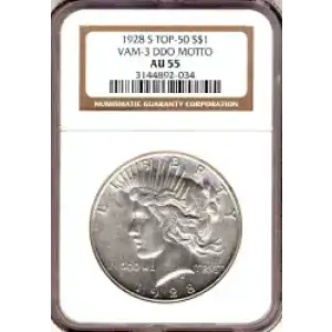 Peace Silver Dollar (3)