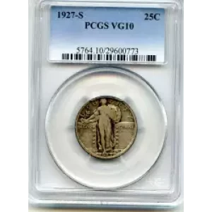 Quarter Dollars---Standing Liberty (3)