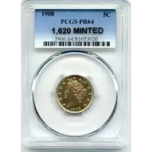 Nickel Five Cent Pieces-Liberty Head 1883-1913 (3)