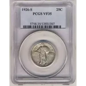 Quarter Dollars---Standing Liberty (3)