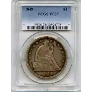 Dollars---Liberty Seated 1840-1873 -Silver- 1 Dollar (3)