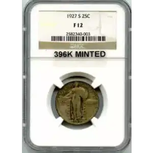 Quarter Dollars---Standing Liberty (3)