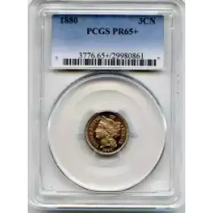 Nickel Three Cent Pieces 1865-1889 (3)