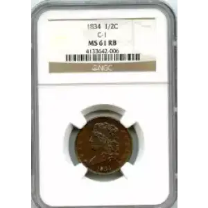 Half Cents -Classic Head 1809-36 -Copper (3)