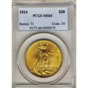 Double Eagles---Saint Gaudens 1907-1933 -Gold- 20 Dollar (3)