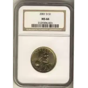 Sacagawea 2000-2017 - Brass Dollar (3)