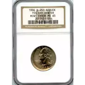 Quarter Dollars-Washington --Clad Coinage 1965-Present -Copper-Nickel- 0.25 Dollar (3)