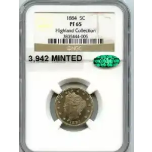 Nickel Five Cent Pieces-Liberty Head 1883-1913 (3)