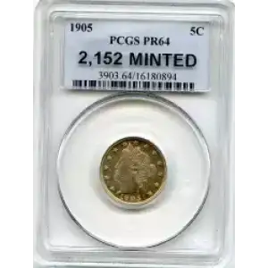 Nickel Five Cent Pieces-Liberty Head 1883-1913 (3)