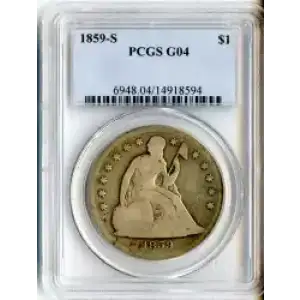 Dollars---Liberty Seated 1840-1873 -Silver- 1 Dollar (3)