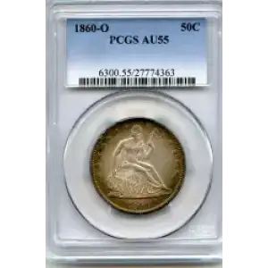 Half Dollars---Liberty Seated 1839-1891 -Silver- 0.5 Dollar (3)