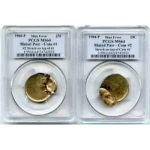 Quarter Dollars-Washington --Clad Coinage 1965-Present -Copper-Nickel- 0.25 Dollar (3)