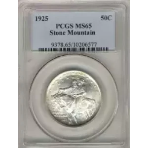 Classic Commemorative Silver--- Stone Mountain Memorial 1925 -Silver- 0.5 Dollar (3)
