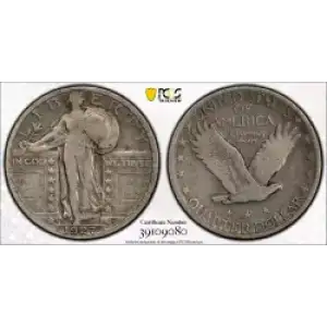 Quarter Dollars---Standing Liberty (3)
