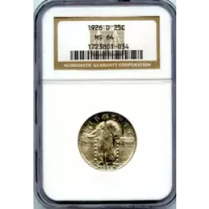 Quarter Dollars---Standing Liberty (3)