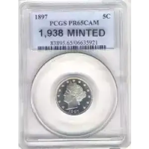 Nickel Five Cent Pieces-Liberty Head 1883-1913 (3)