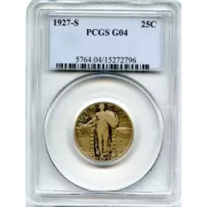 Quarter Dollars---Standing Liberty (3)