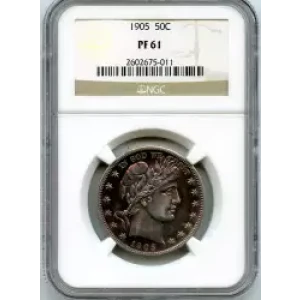 Half Dollars---Barber 1892-1915 -Silver- 0.5 Dollar (3)