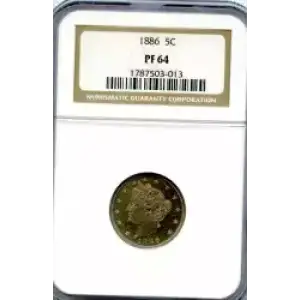 Nickel Five Cent Pieces-Liberty Head 1883-1913 (3)