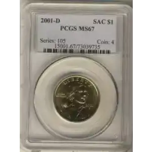 Sacagawea 2000-2017 - Brass Dollar (3)