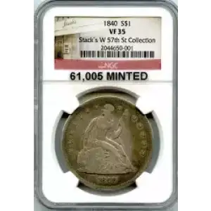 Dollars---Liberty Seated 1840-1873 -Silver- 1 Dollar (3)