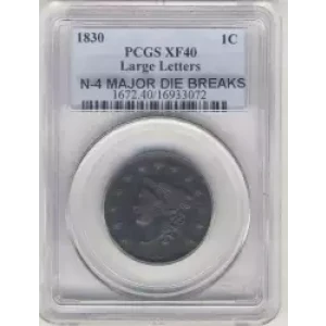 Large Cents-Coronet Head 1816-1839 (3)