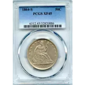 Half Dollars---Liberty Seated 1839-1891 -Silver- 0.5 Dollar (3)