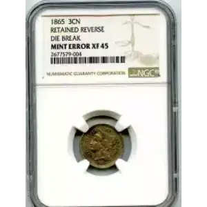 Nickel Three Cent Pieces 1865-1889 (3)