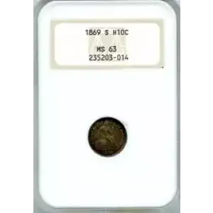 Half Dimes---Liberty Seated 1837-1873-Silver- 0.5 Dime (3)