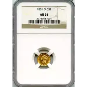 Gold Dollars---Liberty Head 1849-1854 -Gold- 1 Dollar (3)