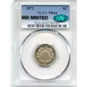 Nickel Five Cent Pieces-Shield 1866-1883 (3)