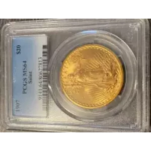 Double Eagles---Saint Gaudens 1907-1933 -Gold- 20 Dollar (3)