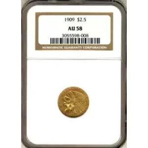 Quarter Eagles---Indian Head 1908-1929 -Gold- 2.5 Dollar (3)