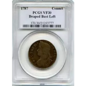 Post Colonial Issues -Coinage of the States-Connecticut -copper (3)