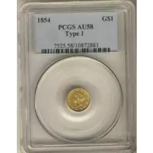 Gold Dollars---Liberty Head 1849-1854 -Gold- 1 Dollar (3)