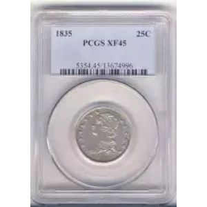 Quarter Dollars---Capped Bust (3)