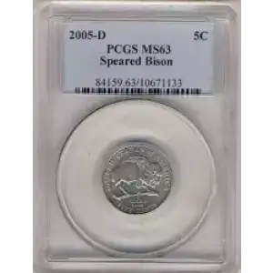 Nickel Five Cent Pieces-Jefferson (3)