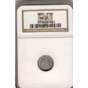 Half Dimes---Liberty Seated 1837-1873-Silver- 0.5 Dime (3)