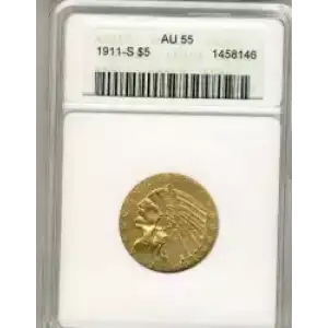 Half Eagles---Indian Head 1908-1929 -Gold- 5 Dollar (3)