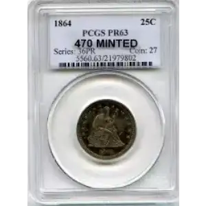 Liberty Seated Quarter Dollar (3)