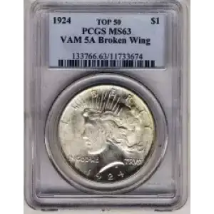 Peace Silver Dollar (3)