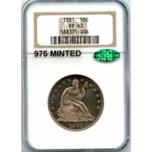 Half Dollars---Liberty Seated 1839-1891 -Silver- 0.5 Dollar (3)