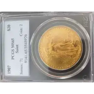Double Eagles---Saint Gaudens 1907-1933 -Gold- 20 Dollar (3)