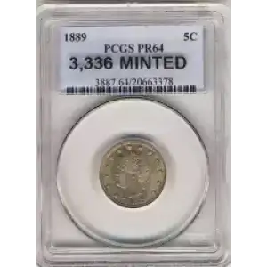 Nickel Five Cent Pieces-Liberty Head 1883-1913 (3)