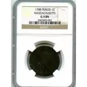 Post Colonial Issues -Massachusetts-Unofficial Coppers 1776 (3)