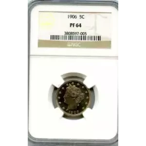 Nickel Five Cent Pieces-Liberty Head 1883-1913 (3)