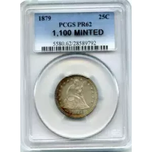 Liberty Seated Quarter Dollar (3)